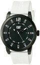 キャタピラー タフネス 腕時計 メンズ 頑丈 NK16120122 【送料無料】CAT WATCHES Men's 'Hardware' Quartz Stainless Steel and Silicone Watch, Color:White (Model: NK16120122)キャタピラー タフネス 腕時計 メンズ 頑丈 NK16120122