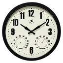 壁掛け時計 インテリア インテリア 海外モデル アメリカ 14885BK-3911 Infinity Instruments Munich Round Clock, 14", Black by Infinity Instruments壁掛け時計 インテリア インテリア 海外モデル アメリカ 14885BK-3911