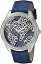 ゲス GUESS 腕時計 レディース U0504L1 GUESS Women's U0504L1 Iconic Blue Denim Silver-Tone Watch with Wold Mapゲス GUESS 腕時計 レディース U0504L1