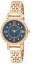 アンクライン 腕時計 レディース AK/2928NVRG Anne Klein Women's Swarovski Crystal Accented Rose Gold-Tone Bracelet Watchアンクライン 腕時計 レディース AK/2928NVRG
