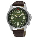 セイコー 腕時計 メンズ SRPA77K1 Seiko Men's Prospex 42mm Brown Leather Band Steel Case Hardlex Crystal Automatic Green Dial Watch SRPA77セイコー 腕時計 メンズ SRPA77K1