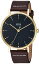 ベスタル ヴェスタル 腕時計 メンズ SP42L05.DBWH Vestal 'Sophisticate' Swiss Quartz Stainless Steel and Leather Dress Watch, Color:Brown (Model: SP42L05.DBWH)ベスタル ヴェスタル 腕時計 メンズ SP42L05.DBWH