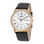 オリエント 腕時計 メンズ FUG1R006W6 Orient FUG1R006W6 40mm Gold Plated Stainless Steel Case Black Calfskin Mineral Men's Watchオリエント 腕時計 メンズ FUG1R006W6