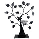 アクセサリスタンド ジュエリー AX-AY-ABHI-53892 【送料無料】MyGift Jewelry Tree Bird Nest Black Table Top D?cor 48 Pair Earrings Holder/Bracelets Necklace Organizer Stand Display Towerアクセサリスタンド ジュエリー AX-AY-ABHI-53892