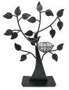 アクセサリスタンド ジュエリー AX-AY-ABHI-51350 【送料無料】Bejeweled DisplayBird Nest Jewelry Tree Earring Holder~Bracelet Stand~Necklace Organizer Jewelry Display (Black)アクセサリスタンド ジュエリー AX-AY-ABHI-51350