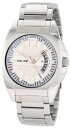 腕時計 ポリス メンズ 【送料無料】Police Men's PL-12897JS/04M Interstate Silver Dial Stainless-Steel Bracelet Watch腕時計 ポリス メンズ