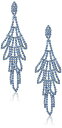 ゲス ピアス アメリカ 日本未発売 ブランド GUESS Statement Ears Women's Post Drop Earrings with Stones, Blue, One Sizeゲス ピアス アメリカ 日本未発売 ブランド