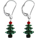 ボディキャンディー ピアス アメリカ 日本未発売 ブランド 【送料無料】Christmas Tree Earrings Created with Swarovski Crystalsボディキャンディー ピアス アメリカ 日本未発売 ブランド