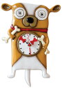 壁掛け時計 振り子時計 インテリア 海外モデル アメリカ 【送料無料】Allen Designs Roofus Dog Pendulum Clock壁掛け時計 振り子時計 インテリア 海外モデル アメリカ