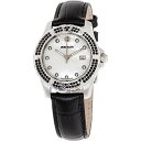 腕時計 ウェンガー スイス レディース 【送料無料】Wenger Women's 70315 Sport Elegance Black Leather Strap Watch腕時計 ウェンガー スイス レディース