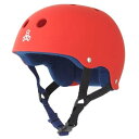 ヘルメット スケボー スケートボード 海外モデル 直輸入 1324 【送料無料】Triple Eight Sweatsaver Liner Skateboarding Helmet, Red Rubber, X-Largeヘルメット スケボー スケートボード 海外モデル 直輸入 1324