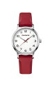 腕時計 ウェンガー スイス レディース 【送料無料】Wenger Women's Sport Stainless Steel Swiss-Quartz Watch with Silicone Strap, red, 17 (Model: 01.1621.105)腕時計 ウェンガー スイス レディース