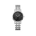腕時計 ウェンガー スイス レディース 【送料無料】Wenger Women's Classic Swiss-Quartz Watch with Stainless-Steel Strap, Silver, 17 (Model: 01.1721.105)腕時計 ウェンガー スイス レディース