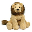 ガンド ぬいぐるみ リアル お世話 かわいい 【送料無料】GUND 4059976 Cozys Collection Lion Jumbo Stuffed Animal Plush, 20", Tanガンド ぬいぐるみ リアル お世話 かわいい