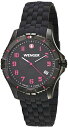 腕時計 ウェンガー スイス レディース 【送料無料】Wenger Squadron Lady Quartz Movement Black Dial Ladies Watch 10121105腕時計 ウェンガー スイス レディース