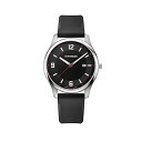 腕時計 ウェンガー スイス メンズ 腕時計 【送料無料】Wenger Men's City Active Stainless Steel Swiss-Quartz Watch with Silicone Strap, Black, 20 (Model: 01.1441.109)腕時計 ウェンガー スイス メンズ 腕時計