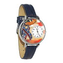 腕時計 気まぐれなかわいい プレゼント クリスマス ユニセックス 【送料無料】American Patriotic Watch in Silver (Large)腕時計 気まぐれなかわいい プレゼント クリスマス ユニセックス