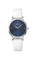 腕時計 ウェンガー スイス レディース 【送料無料】Wenger Women's Classic Stainless Steel Swiss-Quartz Watch with Satin Strap, White, 17 (Model: 01.1721.106)腕時計 ウェンガー スイス レディース