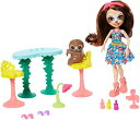 エンチャンティマルズ 人形 ドール 【送料無料】Mattel Enchantimals Slow-Down Salon & Sela Sloth Doll [Amazon Exclusive]エンチャンティマルズ 人形 ドール