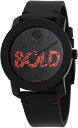 腕時計 モバード メンズ 【送料無料】Movado Bold Quartz Black Dial Men's Watch 3600556腕時計 モバード メンズ