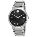 腕時計 モバード メンズ 【送料無料】Movado Men's 0606838 Analog Display Swiss Quartz Silver Watch腕時計 モバード メンズ