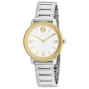 腕時計 モバード レディース 【送料無料】Movado Bold Silver-White Dial Ladies Watch 3600592腕時計 モバード レディース