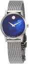 腕時計 モバード レディース 【送料無料】Movado Museum Classic Blue Mother of Pearl Dial Ladies Watch 0607425腕時計 モバード レディース