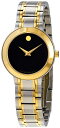 腕時計 モバード レディース 【送料無料】Movado Stiri Quartz Black Dial Ladies Watch 0607281腕時計 モバード レディース