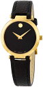 腕時計 モバード レディース 【送料無料】Movado Museum Classic Quartz Black Dial Ladies Watch 0607347腕時計 モバード レディース