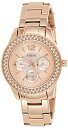 フォッシル 腕時計 レディース ES3590 Fossil Women's Quartz Stainless Steel Dress Watch, Color:Rose Gold-Toned (Model: ES3590フォッシル 腕時計 レディース ES3590