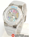 CASIO Baby-G カシオ ベビーG Multi Color マルチカラー レディース 腕時計 BGA-116-7BDR ホワイト 海外モデル カシオ ベビーG Multi Color 腕時計 BGA-116-7BDR ホワイト