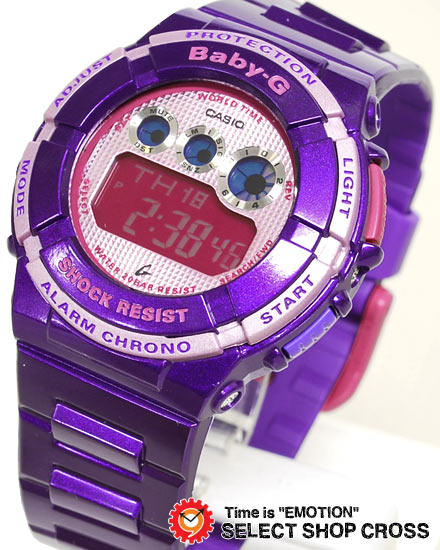 【スーパーセール】カシオ ベビーG BGD-121-6DR Metallic Colors Baby-G CASIO パープル 