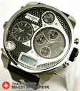   DIESEL ディーゼル メンズ 腕時計 レザーベルト DZ7125 ブラックDIESEL DZ7125 ディーゼル メンズ腕時計 DZ7125