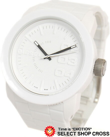 ディーゼル DIESEL メンズ 腕時計 アナログ DZ1436 ウレタンベルト ホワイト…...:shop-cross9:10026345