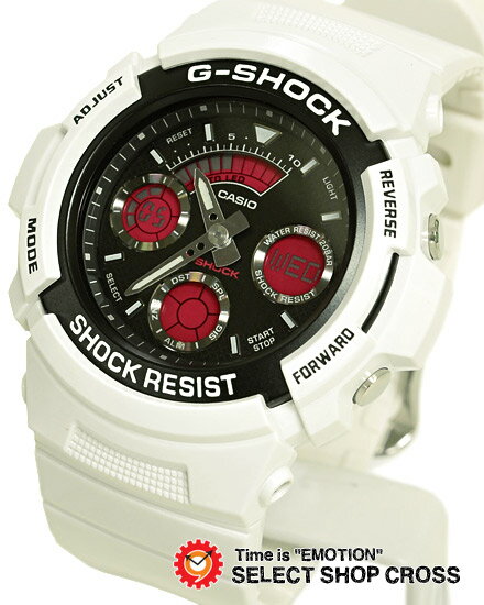 カシオ CASIO G-SHOCK Gショック ジーショック 腕時計 メンズ Crazy Colors クレイジーカラーズ AW-591SC-7ADR ホワイト 
