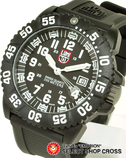 ルミノックス LUMINOX 腕時計 メンズ NAVY SEALS カラーマーク T25表記3051 ホワイト 白  大人気！！ 最新型カプセル搭載モデルSEALs カラーマーク