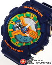 CASIO カシオ G-SHOCK Gショック Crazy Colors メンズ 腕時計 アナデジ 海外モデル GA-110FC-2AER ブルーCASIO G-SHOCK メンズ 腕時計 GA-110FC-2AER アナデジ ブルー