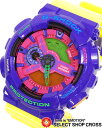  カシオ Gショック ジーショック G-SHOCK CASIO GA-110HC-6ADR ハイパーカラーズ 海外モデル パープル カシオ Gショック GA-110HC-6ADR Hyper Colors 腕時計 パープル