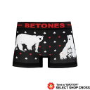 BETONES ビトーンズ ボクサーパンツ/アンダーウェア/インナーウェア メンズ ANIMAL アニマル d004-1-bk Black【着後レビューを書いて1000円OFFクーポンGET】