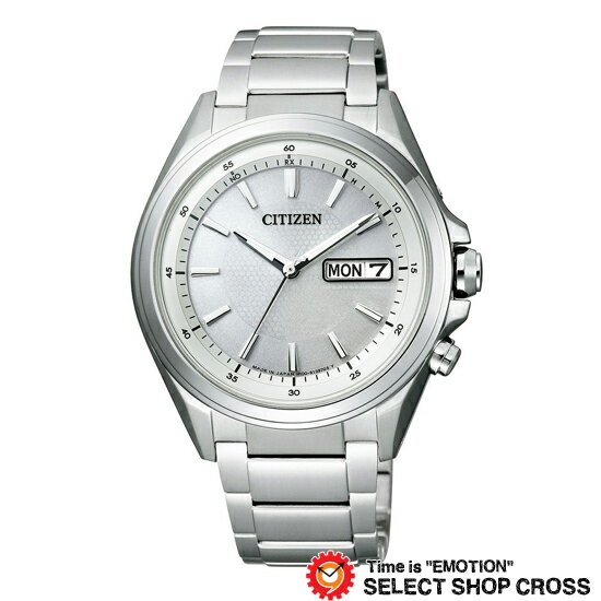 CITIZEN シチズン 腕時計 ATTESA アテッサ エコ・ドライブ電波 シルバー×シ…...:shop-cross9:10047993