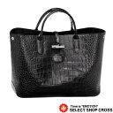 LONG CHAMP ロンシャン ハンドバッグ ROSEAU CROCO ロゾ クロコ トートバッグ S クロコ型押しカウハイドレザー Noir ノアール(ブラック) 1986 859 001