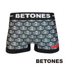 BETONES ビトーンズ ボクサーパンツ メンズ BETONES×COSMOS-ALIEN-SERIES Collaboration コスモス エイリアンコラボ BLACK ブラック CAS001-3-BK