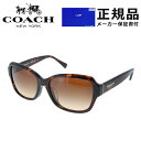 コーチ COACH レディース サングラス HC8160F 512013 56 グラデーションブラウン 鼈甲 べっ甲