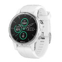 ガーミン GARMIN fenix 5s Plus Sapphire White スマートウォッチ 腕時計 正規品 010-01987-72