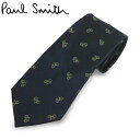 【ネクタイプレゼントセット】 ポールスミス PAUL SMITH ブランドケース付 ネクタイ シルク 小紋柄 自転車 バイク 20-ALU450-30 メンズ プレゼント 男性 ブランド ビジネス オシャレ