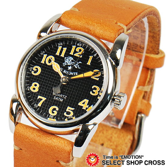 イルビゾンテ IL BISONTE 革 レザーベルトリストウォッチ レディース Caramel キャメル H0338-145N 【女性用腕時計 リストウォッチ ランキング ブランド かわいい 革ベルト カラフル】 【楽ギフ_包装】