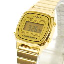 カシオ CASIO レディース 腕時計 デジタル表示 LA670WGA-9DF ゴールド 【女性用腕時計 スポーツ リストウォッチ ランキング ブランド かわいい カラフル】【キッズ】 チープカシオ