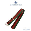 SMART TURNOUT ウォッチストラップ NATOタイプ腕時計替えベルト Royal Tank Regiment (20mm) RT-55-20 【20MM幅】