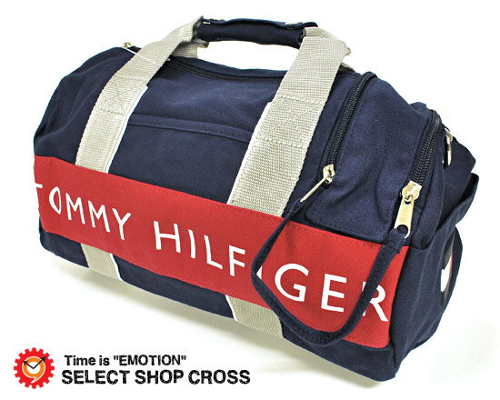 TOMMY HILFIGER トミーヒルフィガー ロゴ ミニボストンバッグ M6L500079-467 ネイビー