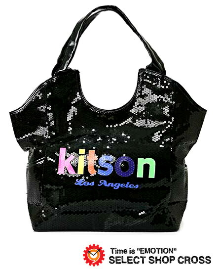 ߸˽ʬΥåȥ Хå٤ޤ!!kitsonåȥ NEON LOGO ѥ󥳡ݥХå SEQUIN-3879֥åߥͥYDKG-tk